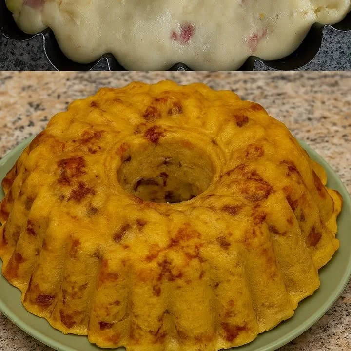 Babà Rustico Napoletano con decorazioni tipiche e presentazione invitante