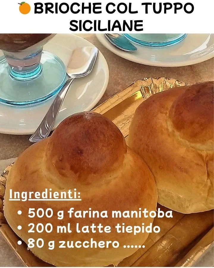 Brioche col Tuppo Siciliane
