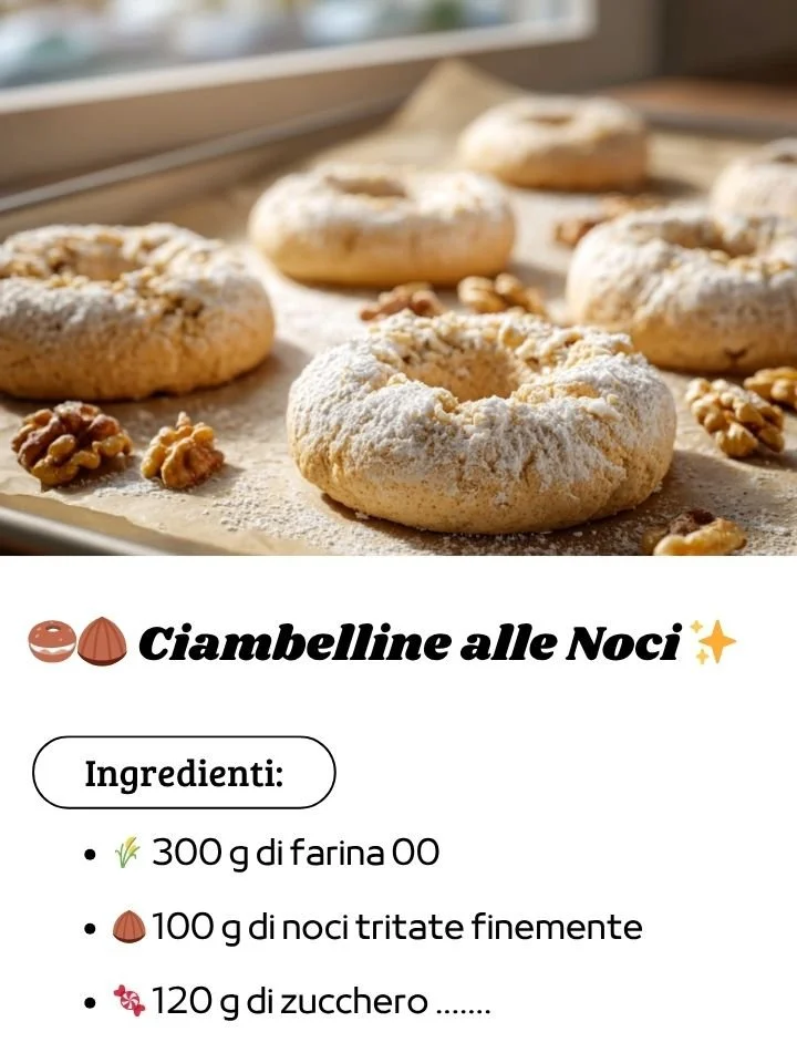 Ciambelline alle Noci
