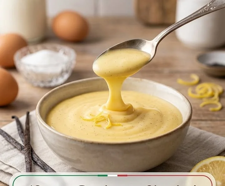 Crema Pasticcera fatta in casa per dolci e dessert