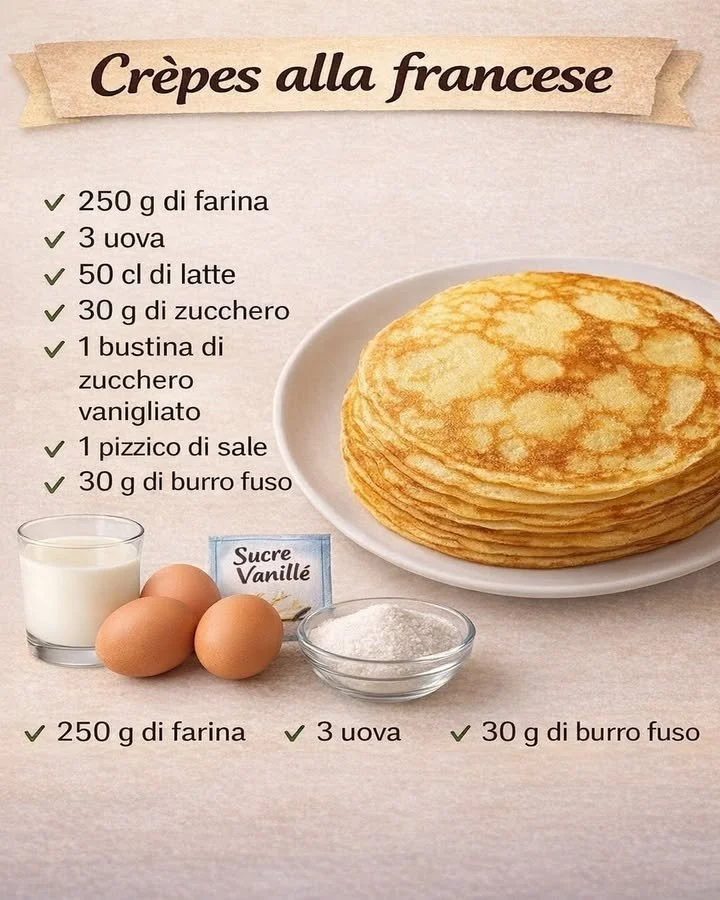 Crepes alla Francese