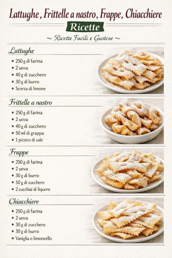 Dolci tradizionali italiani, ricette e dessert tipici della cucina italiana.