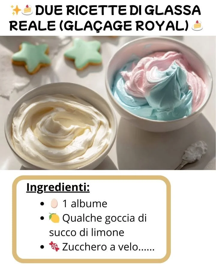 Due Ricette di Glassa Reale