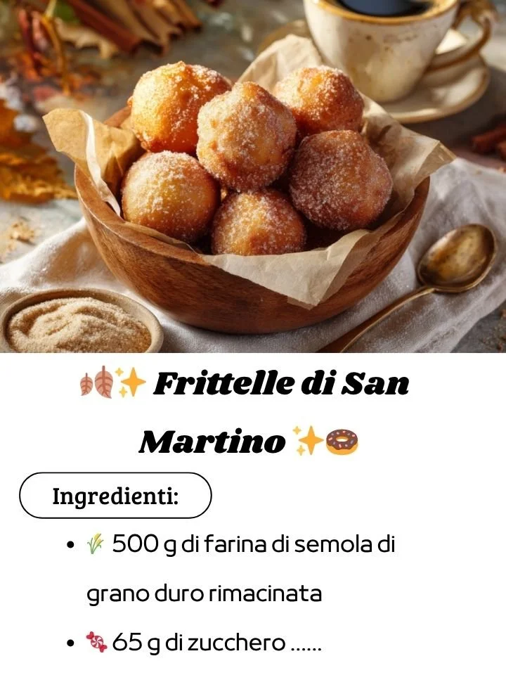 Frittelle di San Martino