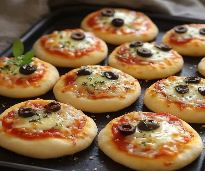 Mini Pizze Soffici al Forno