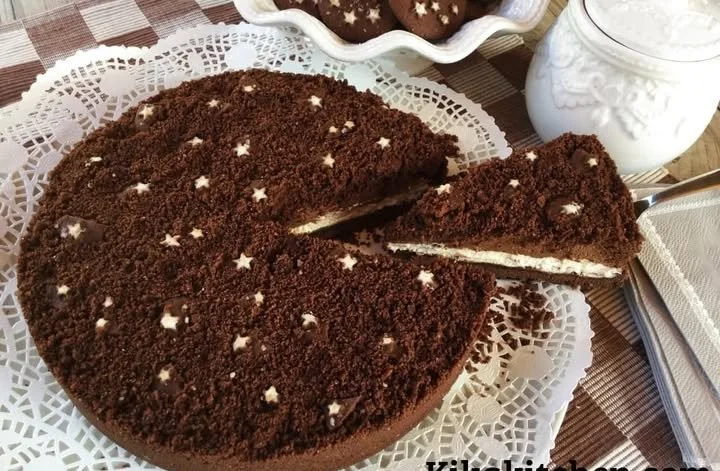 Sbriciolata di Pan di Stelle con crema di Mascarpone e Nutella