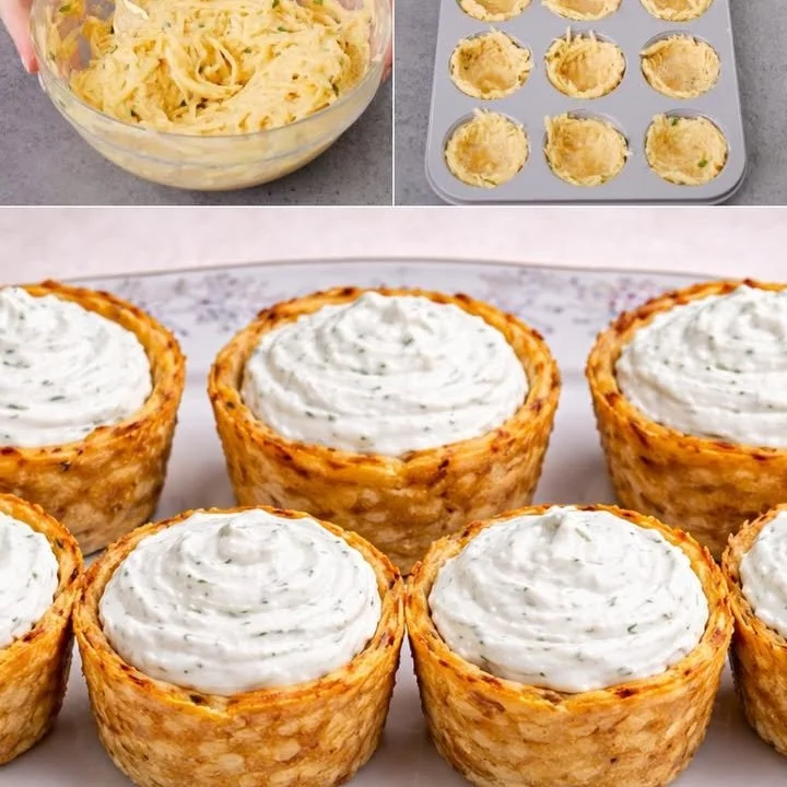 Cestini di Patate per un antipasto di Pasqua delizioso e originale