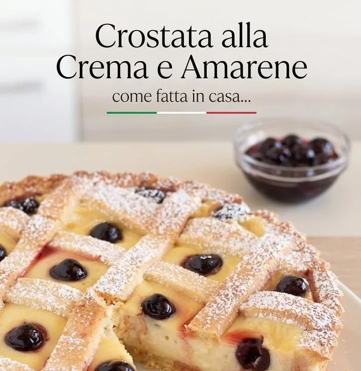 Crostata Amalfitana con crema di limone e frutta fresca