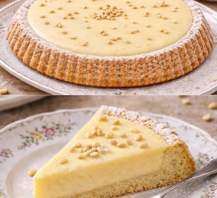 Crostata della Nonna con marmellata fatta in casa e pasta frolla dorata