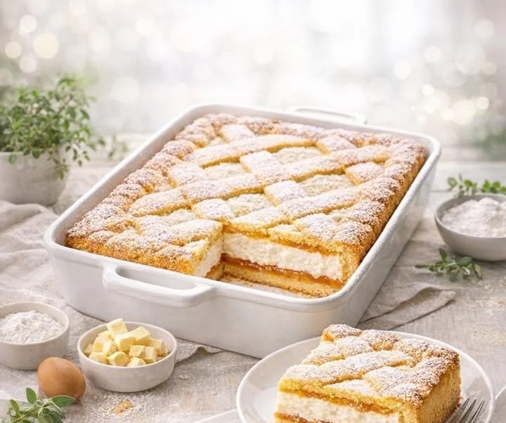 Crostata di Ricotta e Marmellata, un dolce italiano irresistibile