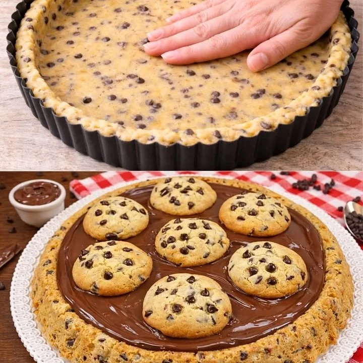 Crostata spaziale con frutta fresca e crema
