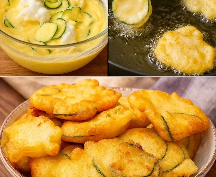 Piatto di nuvole di zucchine appena preparate, colorate e invitanti