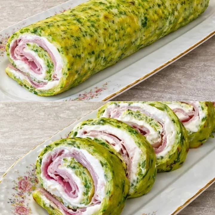 Rotolo di Zucchine farcito con ingredienti freschi e saporiti