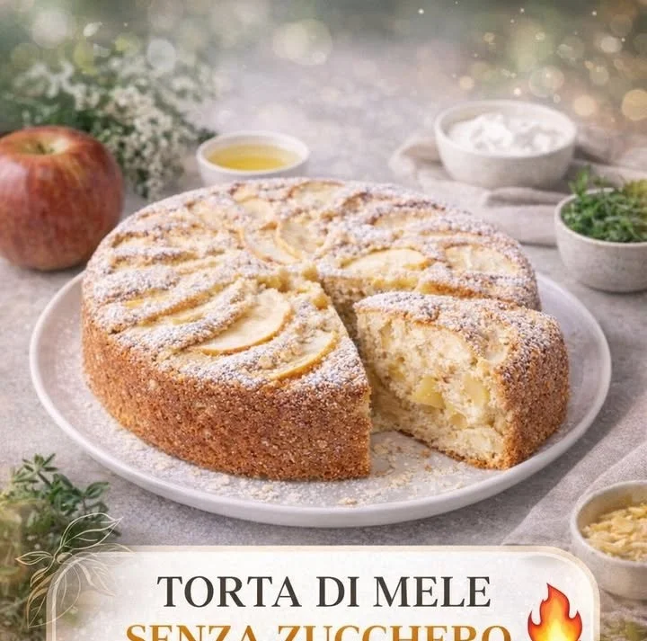 Torta di Mele fresca e profumata, dolce tradizionale italiano.