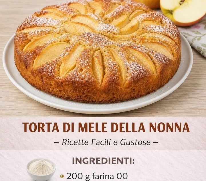 Torta di mele semplice, un dolce classico e facile da preparare