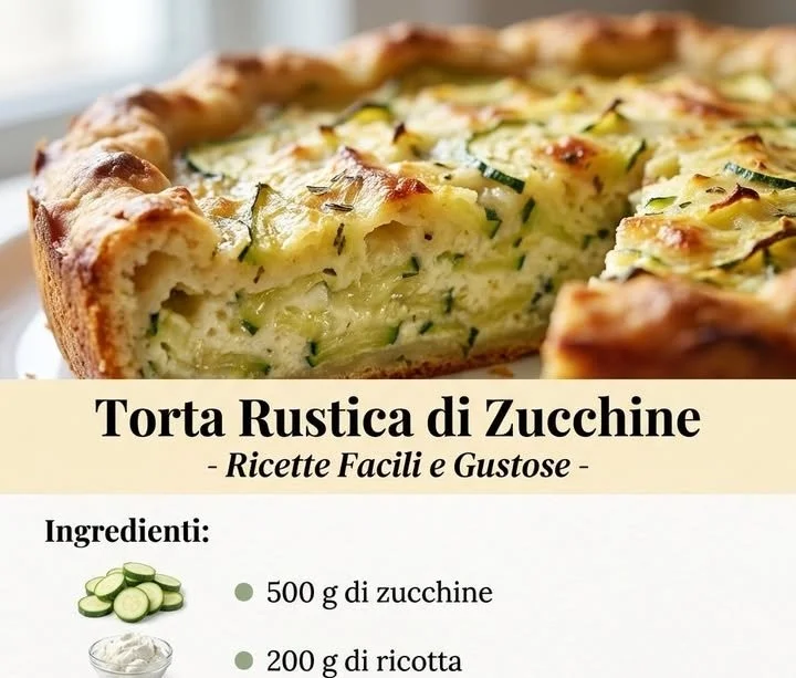Torta salvacena di zucchine - un piatto gustoso e sano per ogni cena