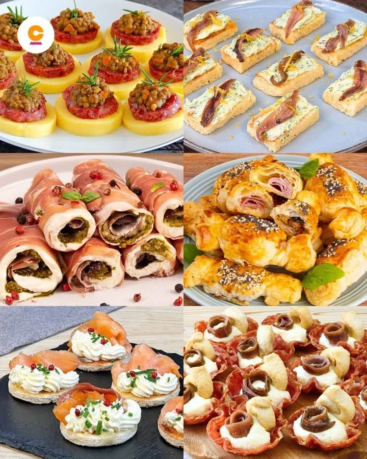 Ricette di antipasti per un aperitivo di Capodanno