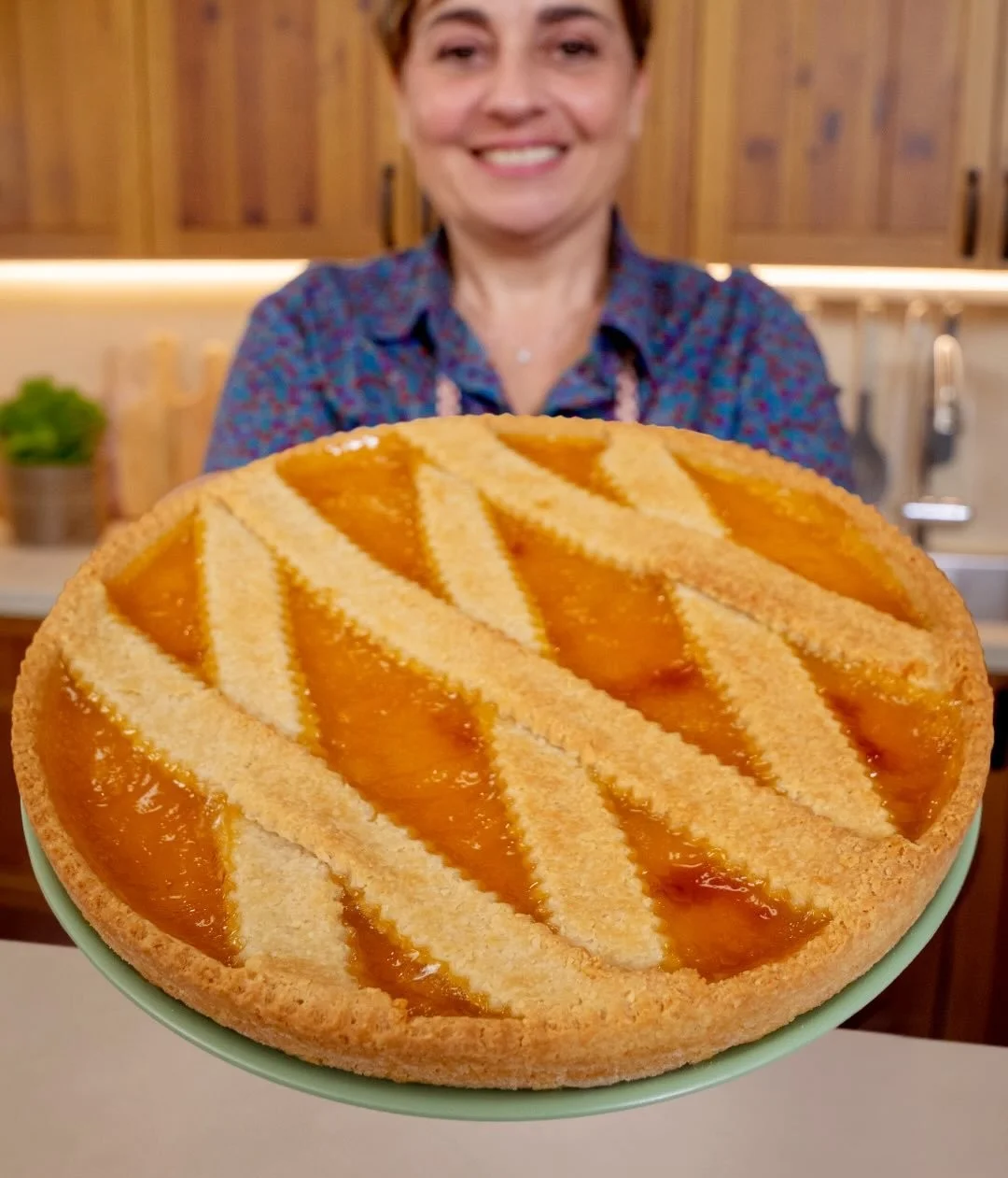 Deliziosa Crostata Senza Sensi di Colpa con ingredienti sani e gustosi.