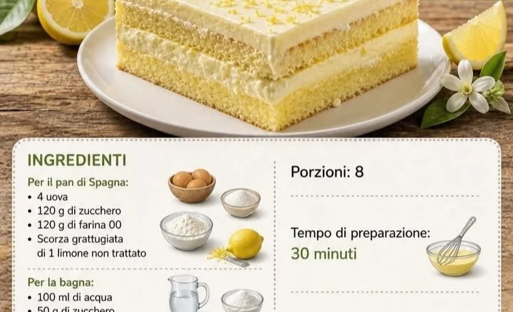 Delizie al Limone: dolce tradizionale amalfitano dal gusto fresco e limonoso
