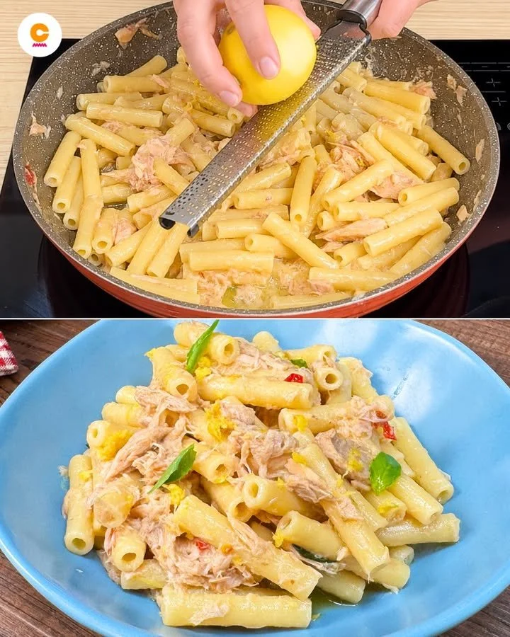 Ricetta fresca e profumata pronta in 15 minuti con ingredienti freschi.