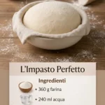 Immagine di un impasto perfetto e morbido per ricette deliziose.