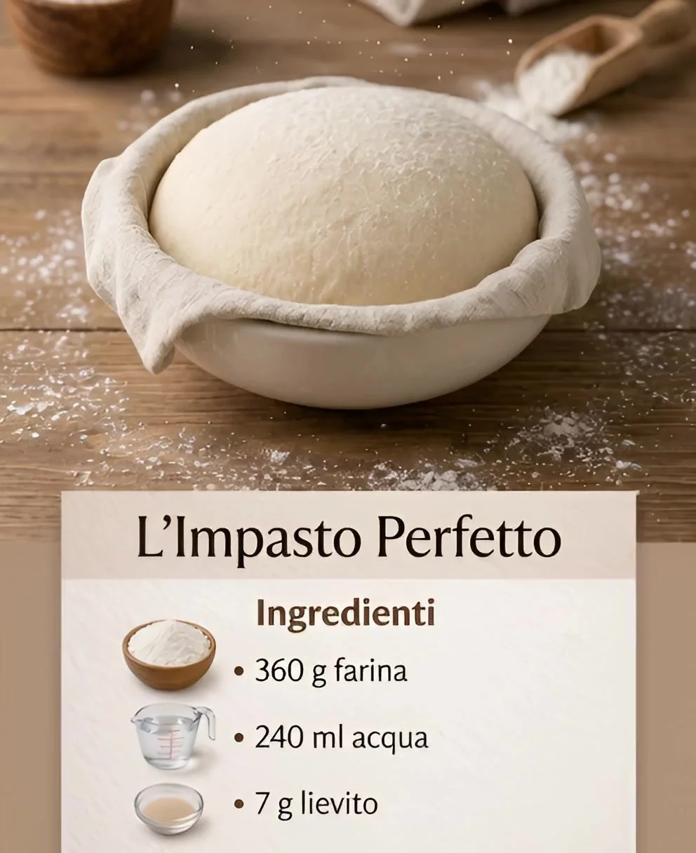 Immagine di un impasto perfetto e morbido per ricette deliziose.