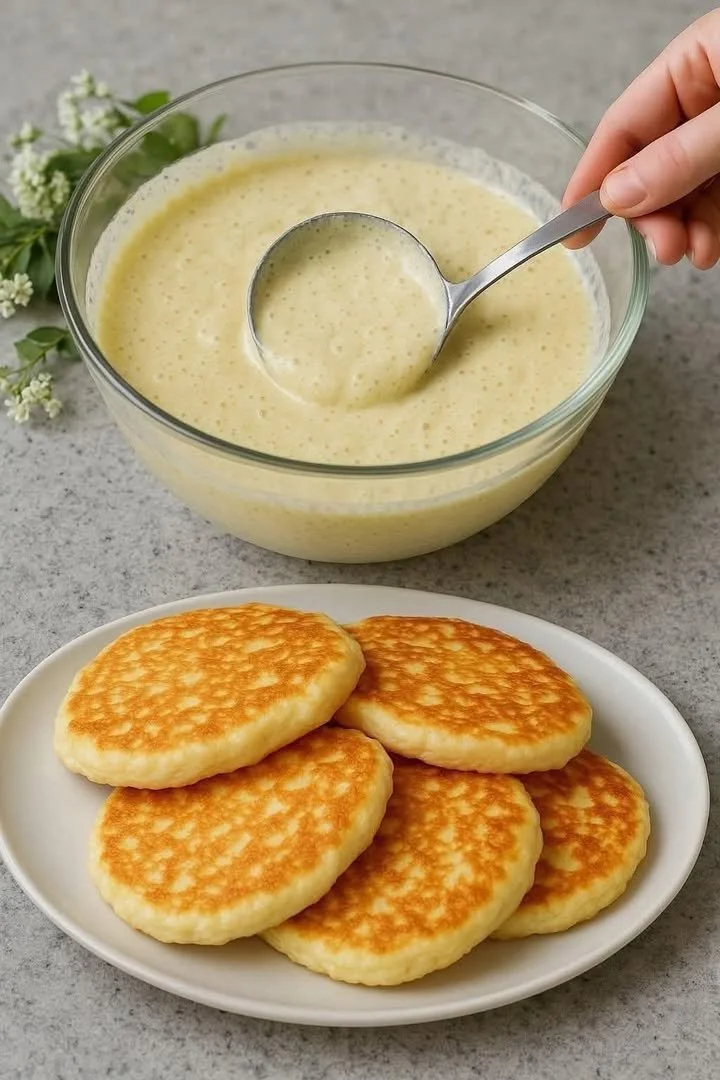 Pancake soffici e gustosi pronti da servire con sciroppo d'acero