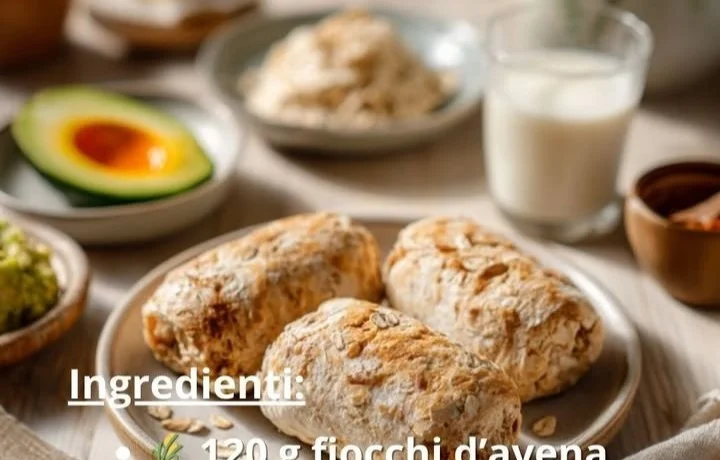 Panini all'avena morbidi e sazianti appena sfornati