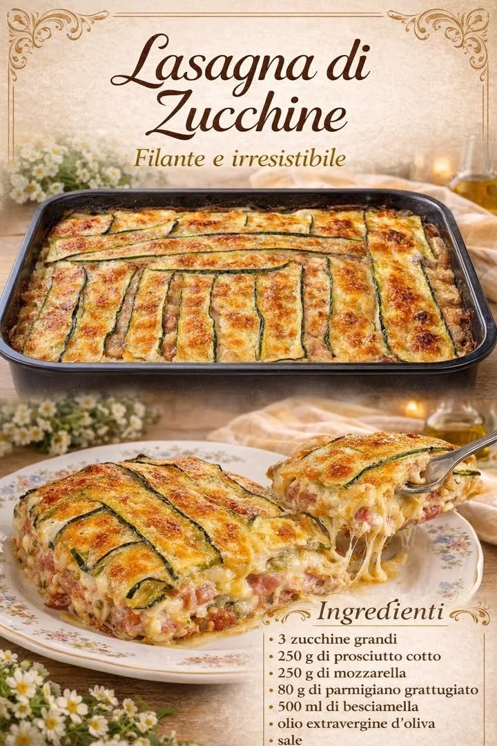 Parmigiana Bianca di Zucchine a Crudo fresca e gustosa