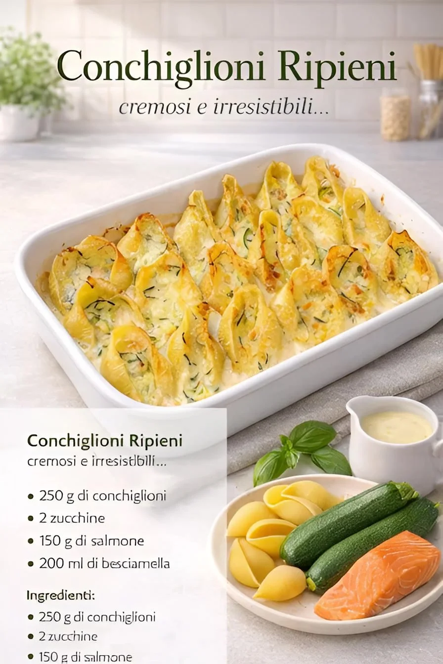 Pasta cremosa con ingredienti freschi e un condimento ricco