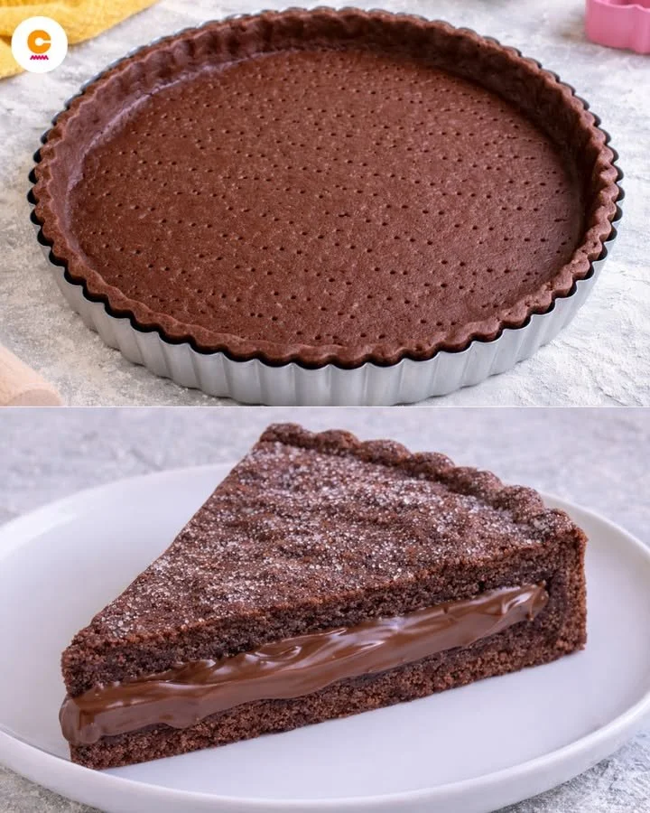 Pasta Frolla al Cacao pronta per essere utilizzata in dolci