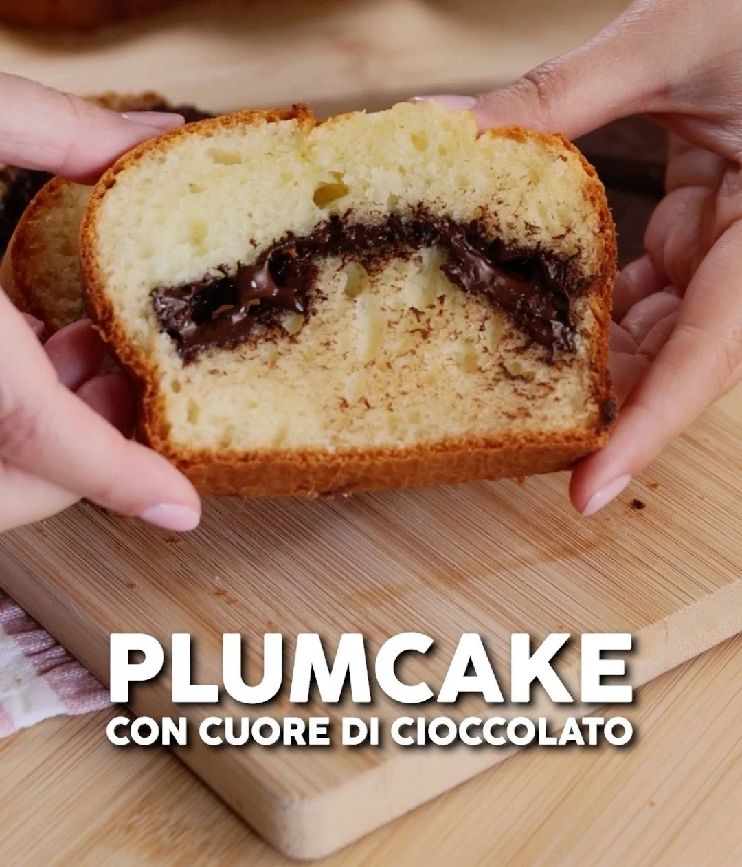 Plumcake con cuore di cioccolato: un dolce soffice e gustoso