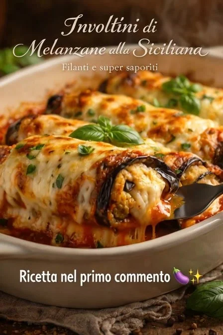 Piatto siciliano delizioso e cremoso, ideale per i buongustai