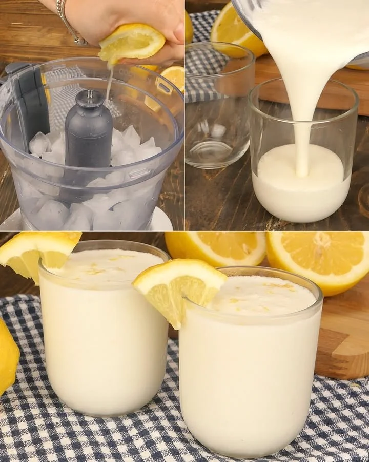 Sorbetto al Limone servito in una coppa elegante con decorazioni di limone