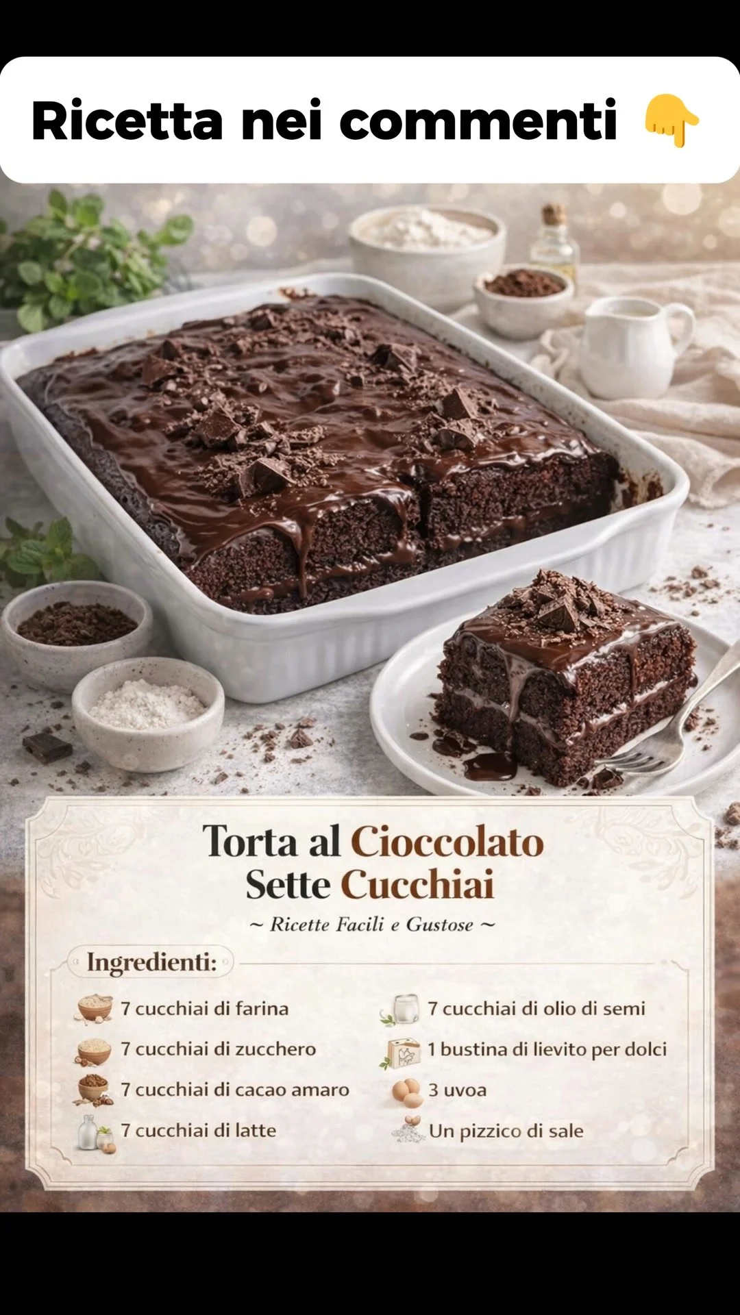 Torta al Cioccolato cremosa e invitante, decorata con cioccolato e frutta.