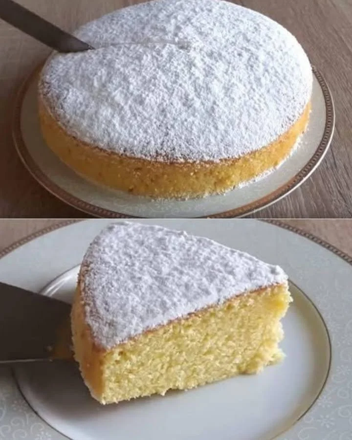 Torta Bianca con 12 Cucchiai, soffice e facile da preparare