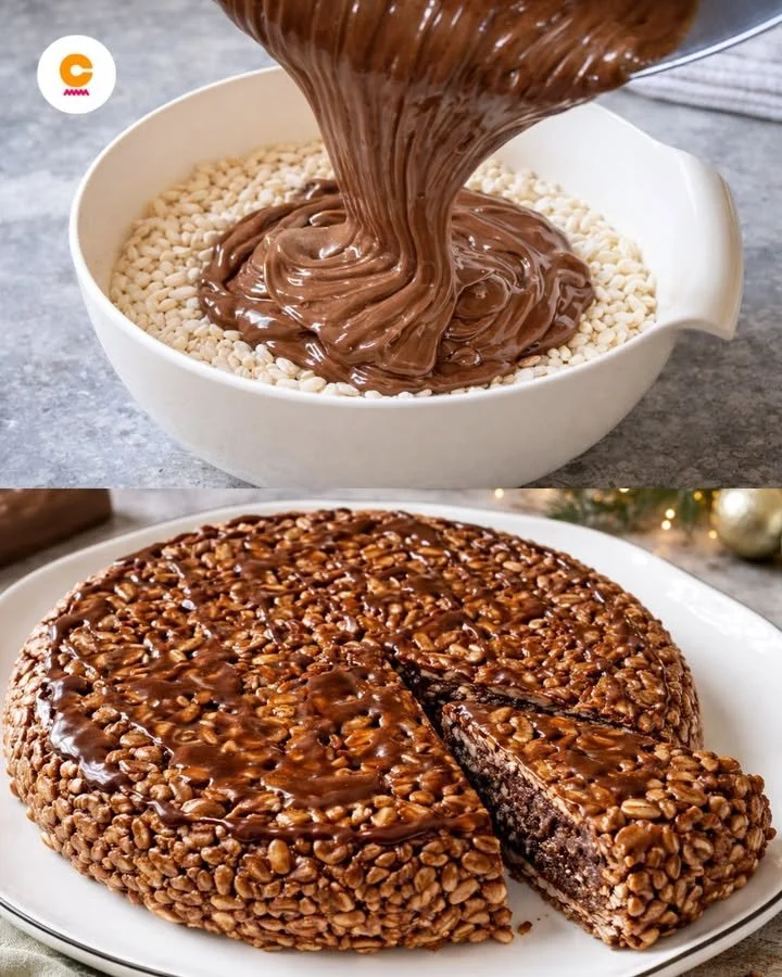 Fetta di Torta Mars decorata con cioccolato e caramello