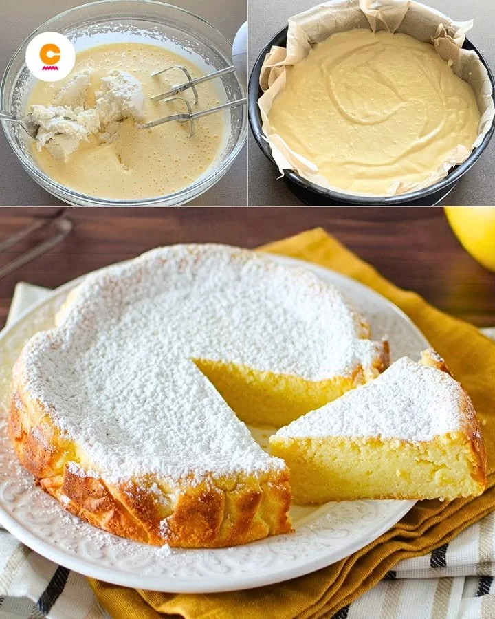Torta Ricotta e Limone, dolce italiano fresco e cremoso.