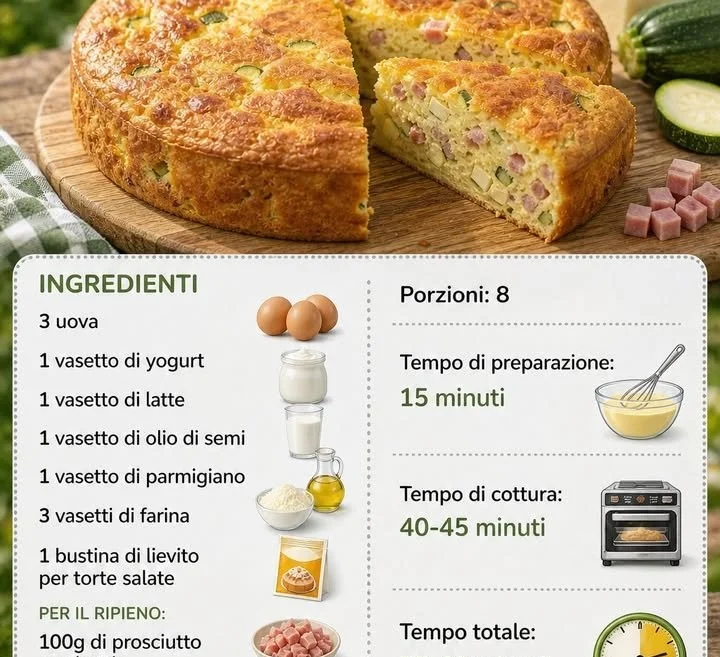 Torta salata 7 vasetti - ricetta semplice e deliziosa