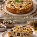 Torta Salata Mediterranea con ingredienti freschi e genuini