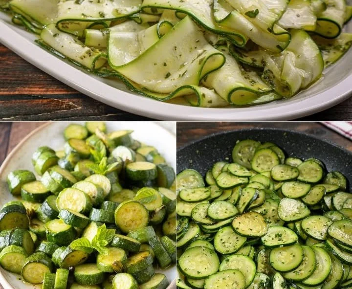 Contorni veloci e facili a base di zucchine pronte in pochi minuti