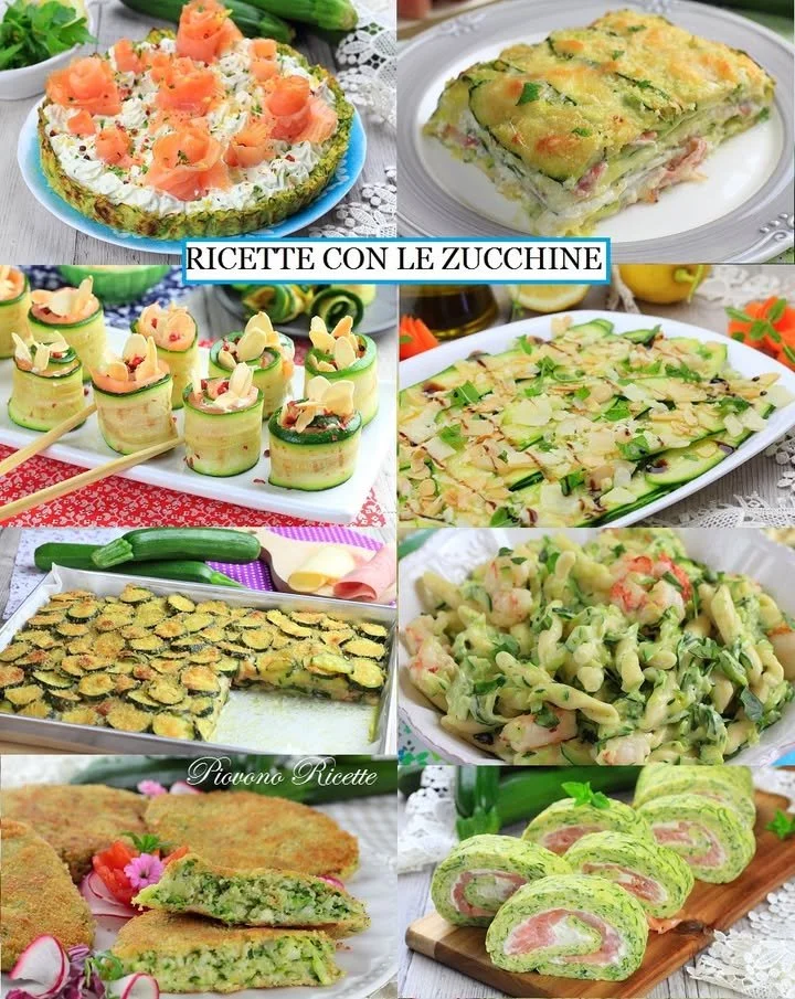 Deliziose ricette con zucchine per cucinare facilmente e con gusto