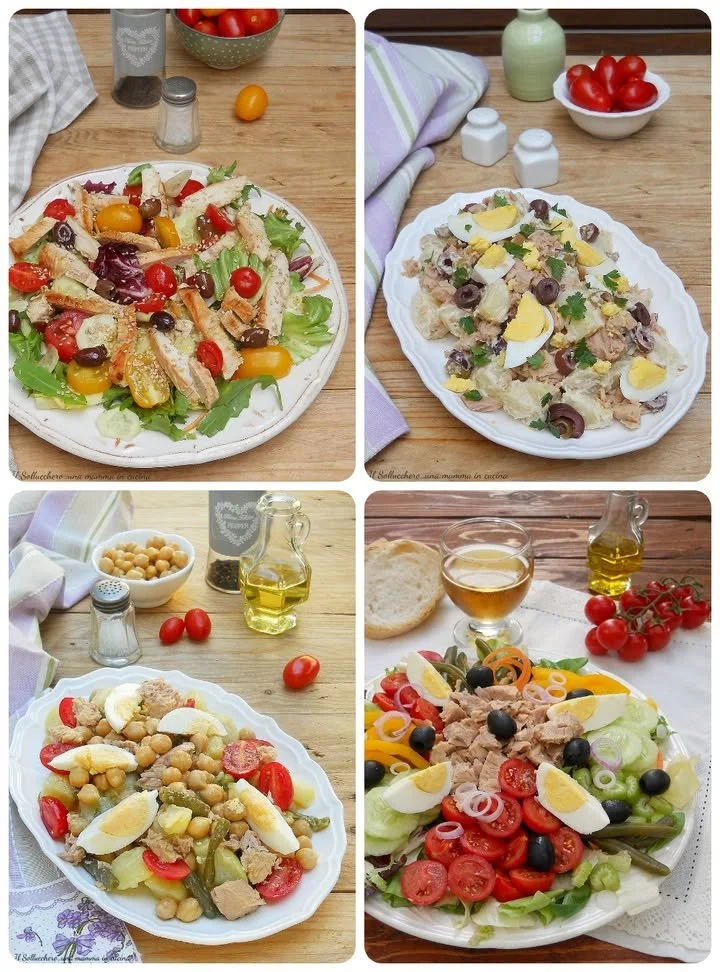 5 insalate fredde estive pronte in anticipo, ricette fresche e gustose