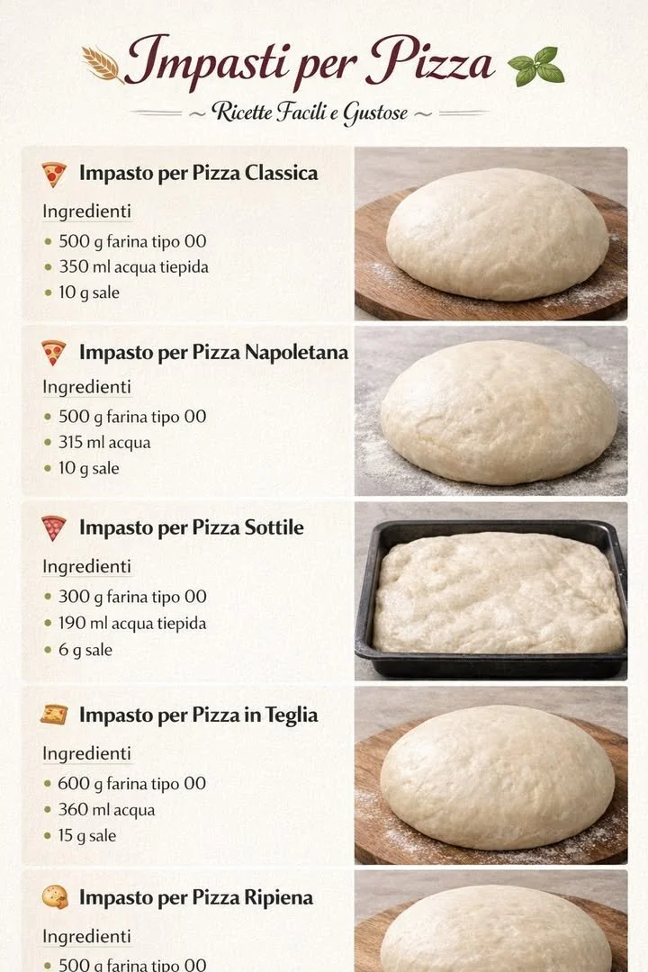 Un momento di fare pizza con mani infarinati e ingredienti freschi in cucina.