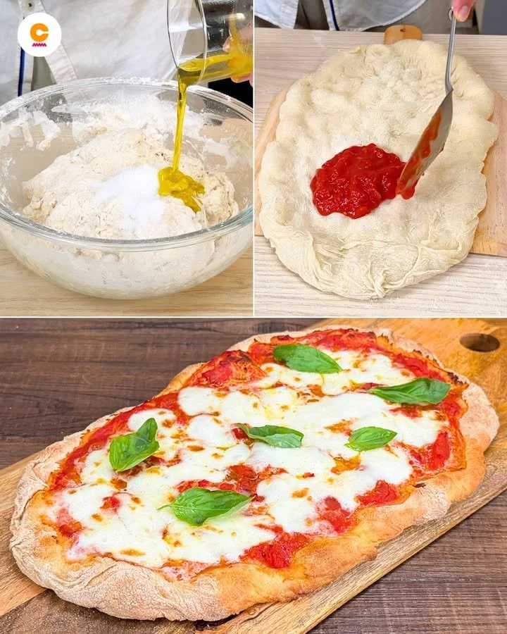Pinsa Romana Fatta in Casa con ingredienti freschi e creativi