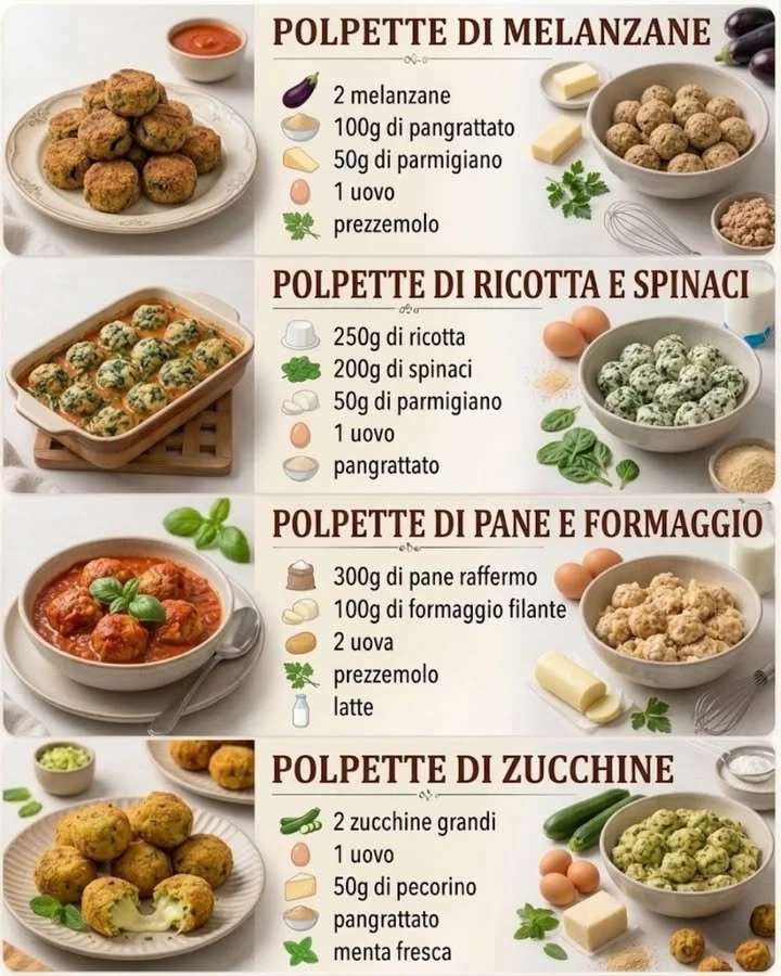 Polpette di Melanzane appena cotte, pronte da servire