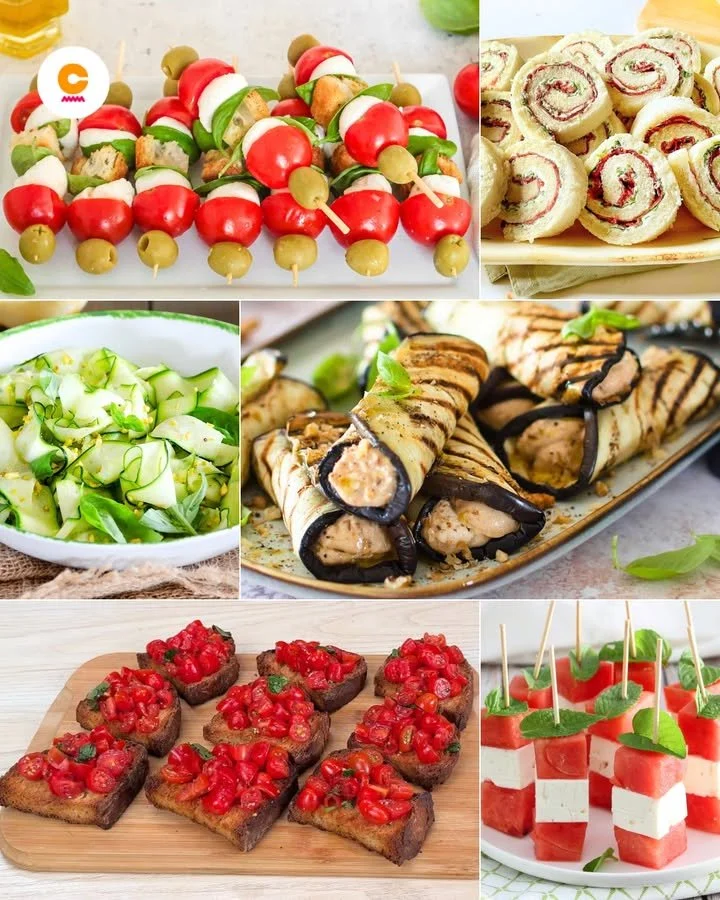 Antipasti freddi facili e gustosi per l'estate senza forno