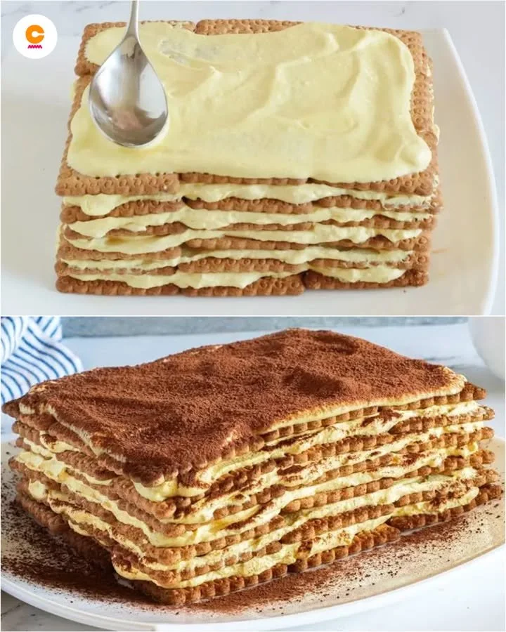 Tiramisu con Biscotti, un dolce tradizionale italiano