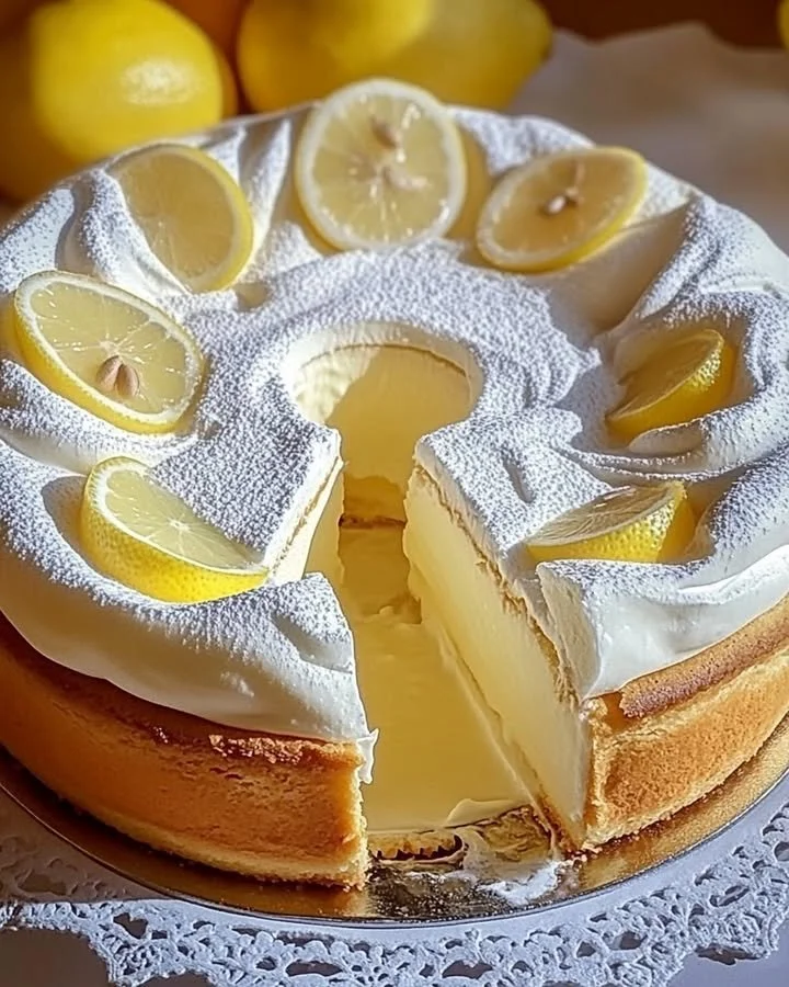 Torta Limone con Crema Pasticcera al Limone, un dolce fresco e delizioso