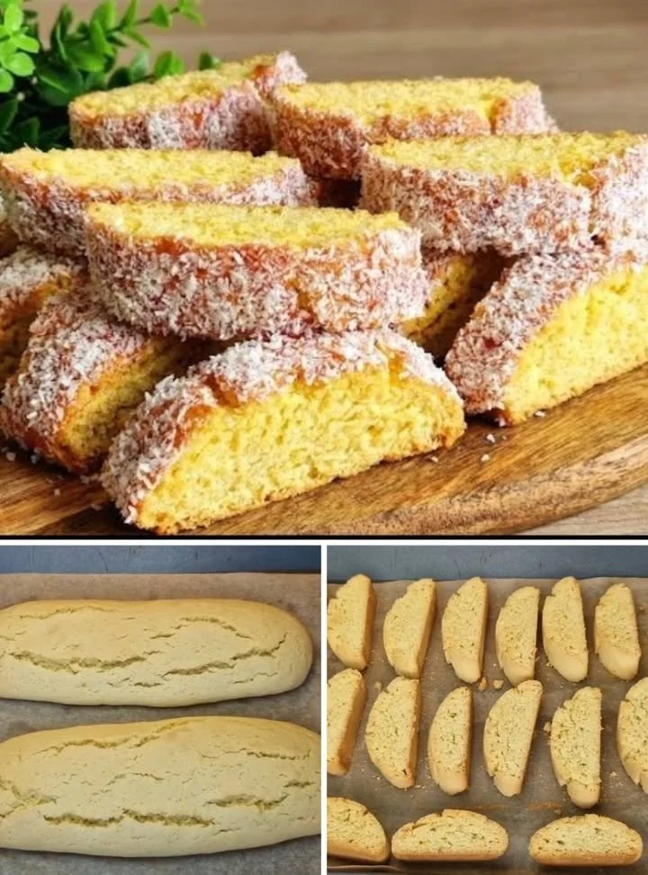 Biscotti deliziosi appena sfornati con ingredienti freschi